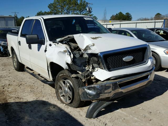 1FTRW12W77FB11634 - 2007 FORD F150 SUPER WHITE photo 1