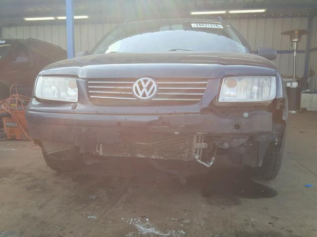 WVWSR61J35W006694 - 2005 VOLKSWAGEN JETTA GLS BLUE photo 9