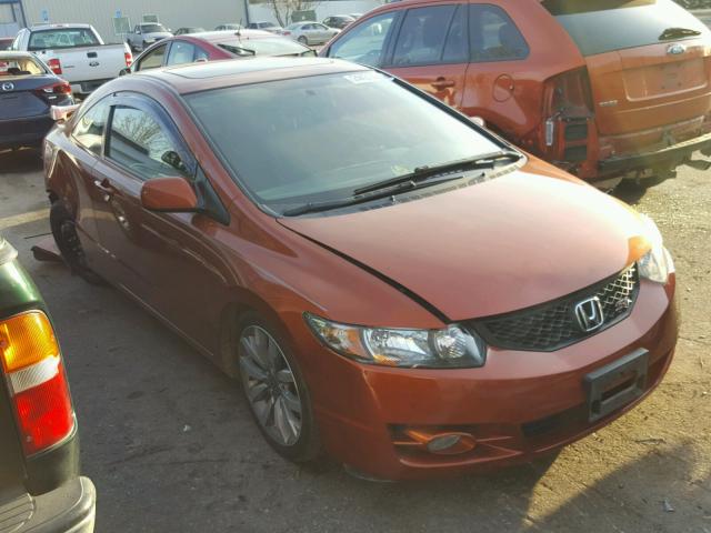 2HGFG215X9H702820 - 2009 HONDA CIVIC SI ORANGE photo 1