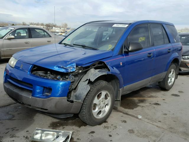 5GZCZ23D13S904816 - 2003 SATURN VUE BLUE photo 2