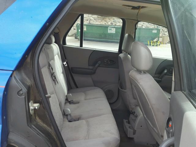 5GZCZ23D13S904816 - 2003 SATURN VUE BLUE photo 6