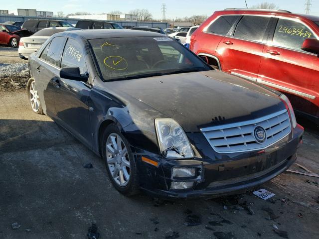 1G6DC67A160140435 - 2006 CADILLAC STS BLACK photo 1