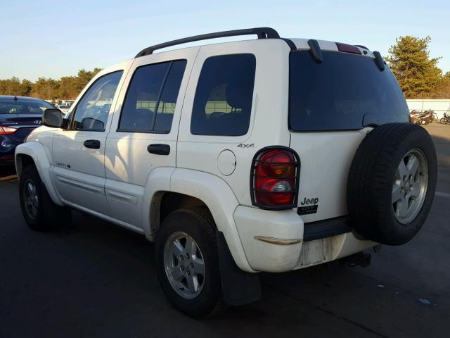 1J4GL58K32W193294 - 2002 JEEP LIBERTY LI WHITE photo 3