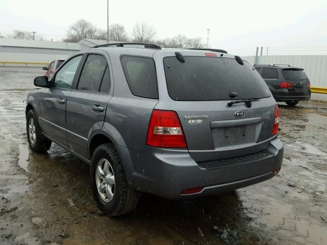 KNDJD735595871873 - 2009 KIA SORENTO LX GRAY photo 3