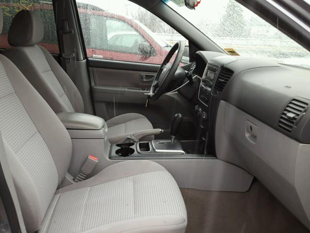 KNDJD735595871873 - 2009 KIA SORENTO LX GRAY photo 5