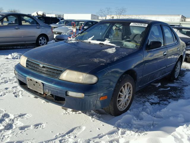 1N4BU31D4VC210063 - 1997 NISSAN ALTIMA XE GREEN photo 2