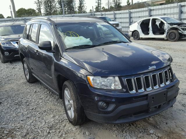 1J4NF1FB1BD193798 - 2011 JEEP COMPASS SP BLUE photo 1