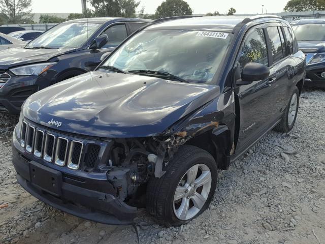 1J4NF1FB1BD193798 - 2011 JEEP COMPASS SP BLUE photo 2