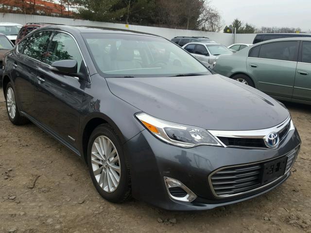 4T1BD1EBXFU043187 - 2015 TOYOTA AVALON HYB GRAY photo 1