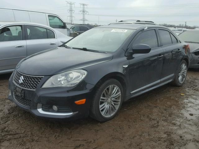 JS2RE9A62B6110327 - 2011 SUZUKI KIZASHI SP BLACK photo 2