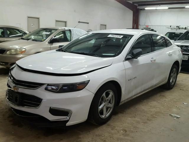1G1ZB5ST8JF149026 - 2018 CHEVROLET MALIBU LS თეთრი ფოტო 2