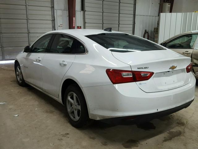 1G1ZB5ST8JF149026 - 2018 CHEVROLET MALIBU LS თეთრი ფოტო 3