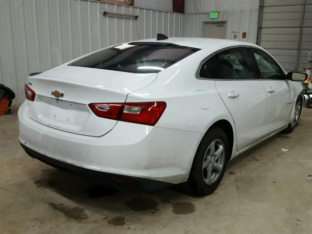1G1ZB5ST8JF149026 - 2018 CHEVROLET MALIBU LS თეთრი ფოტო 4