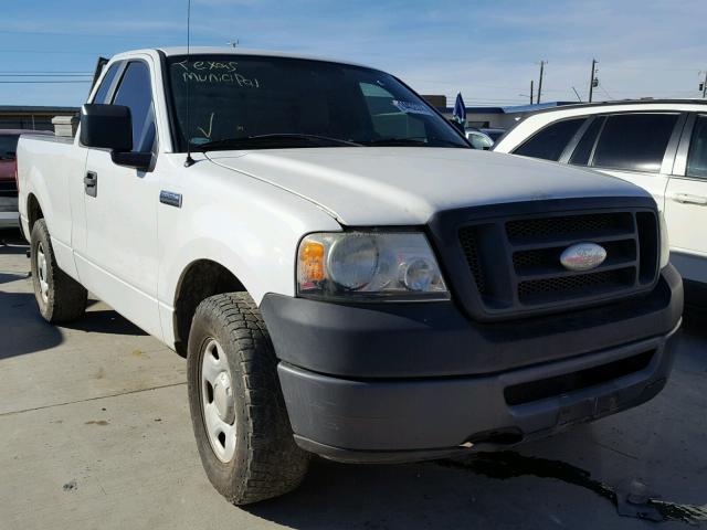 1FTRF12W67KC60396 - 2007 FORD F150 WHITE photo 1