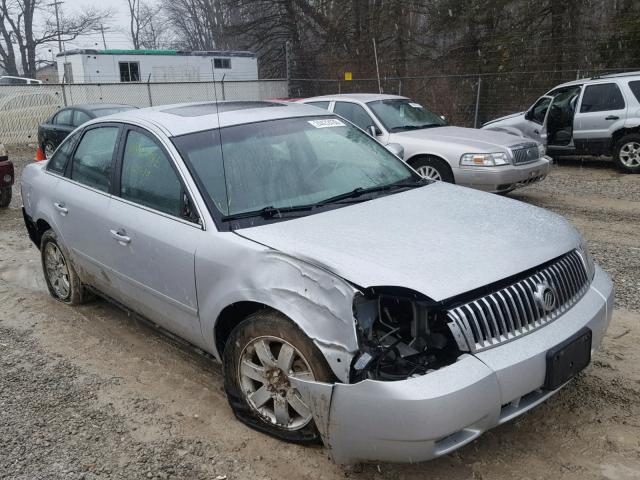 1MEFM401X5G616204 - 2005 MERCURY MONTEGO LU SILVER photo 1