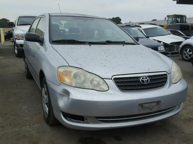 1NXBR32E85Z469681 - 2005 TOYOTA COROLLA CE SILVER photo 1