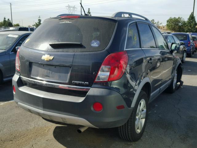 3GNAL2EK1ES668608 - 2014 CHEVROLET CAPTIVA LS 蓝色 照片 4