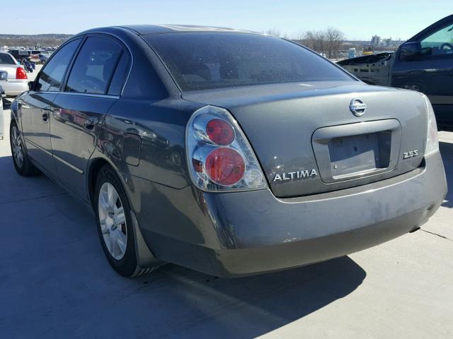 1N4AL11D25N402458 - 2005 NISSAN ALTIMA S GRAY photo 3