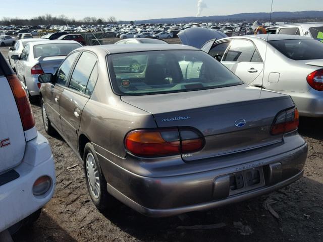 1G1ND52J02M704684 - 2002 CHEVROLET MALIBU BROWN photo 3