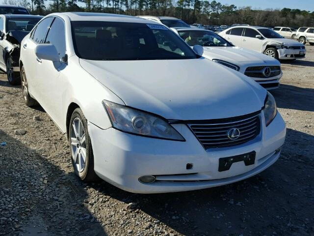 JTHBJ46G372024159 - 2007 LEXUS ES 350 WHITE photo 1