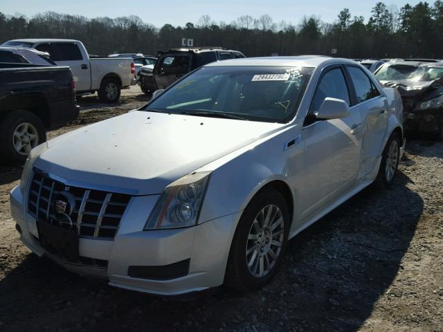 1G6DE5E59C0157893 - 2012 CADILLAC CTS LUXURY WHITE photo 2