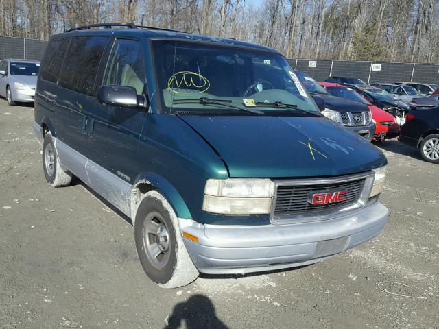 1GKDM19W4YB514697 - 2000 GMC SAFARI XT GREEN photo 1