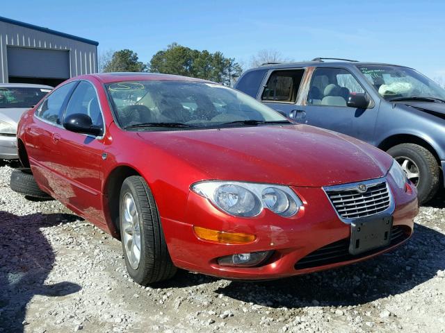 2C3HE66G24H690108 - 2004 CHRYSLER 300M RED photo 1