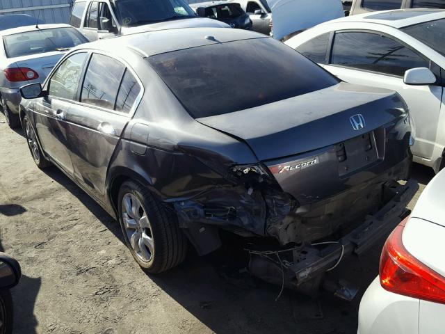 1HGCP3F8XAA019854 - 2010 HONDA ACCORD EXL GRAY photo 3