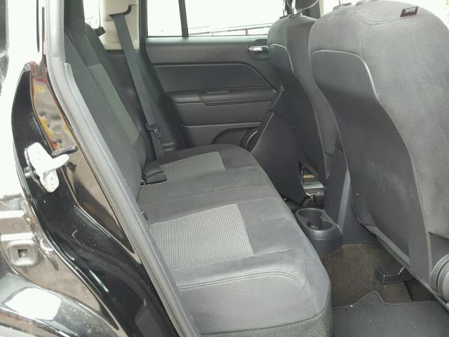 1C4NJCBAXED843827 - 2014 JEEP COMPASS SP BLACK photo 6