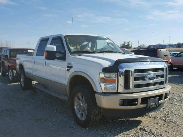 1FTWW3BR9AEA56092 - 2010 FORD F350 SUPER WHITE photo 1