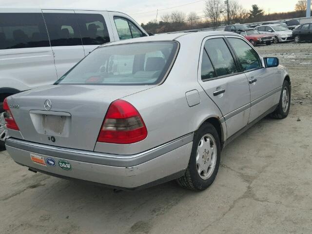 WDBHA23E5VA506622 - 1997 MERCEDES-BENZ C 230 SILVER photo 4