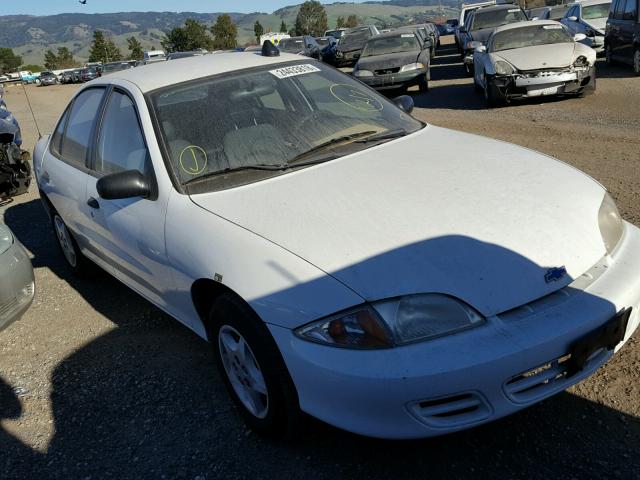 1G1JC5249Y7251815 - 2000 CHEVROLET CAVALIER WHITE photo 1