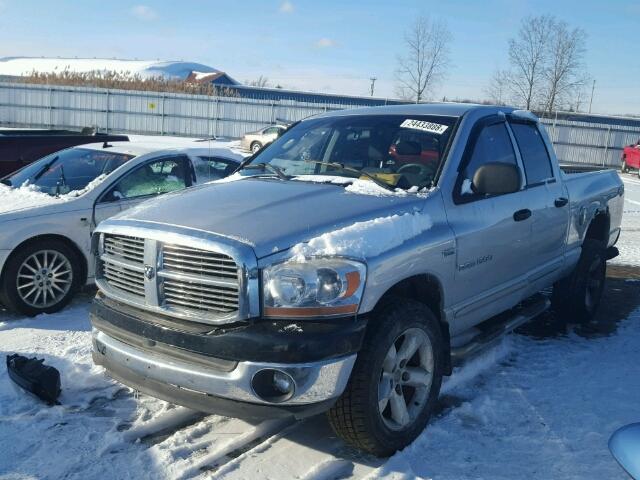 1D7HU18246J153170 - 2006 DODGE RAM 1500 S SILVER photo 2