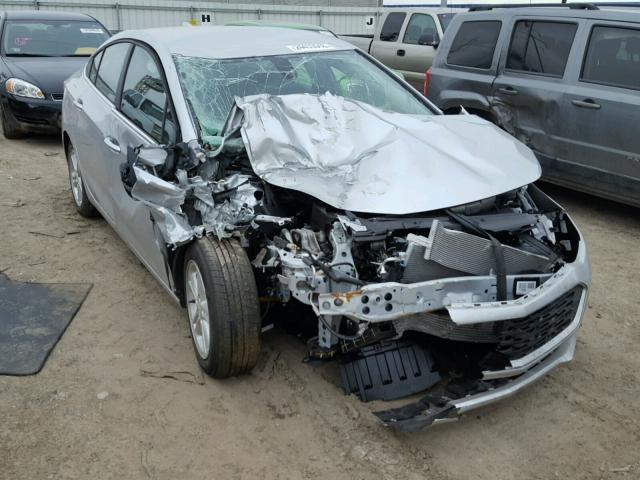 1G1BE5SM3H7238654 - 2017 CHEVROLET CRUZE LT SILVER photo 1