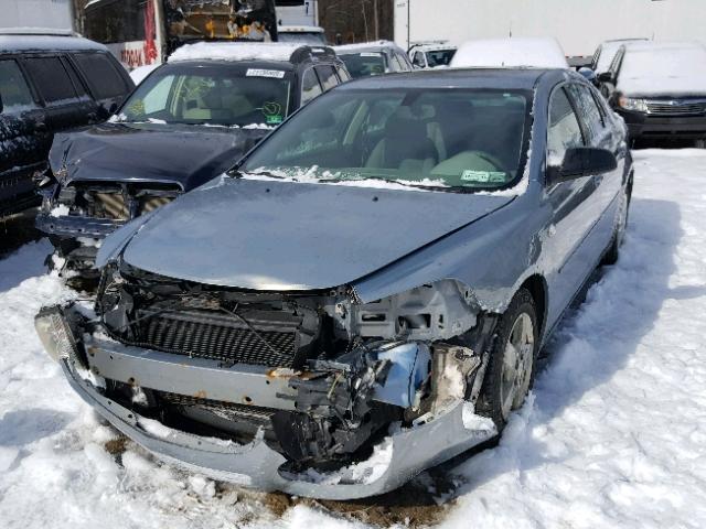 1G1ZG57B984188277 - 2008 CHEVROLET MALIBU LS GRAY photo 2