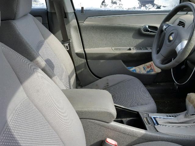 1G1ZG57B984188277 - 2008 CHEVROLET MALIBU LS GRAY photo 5