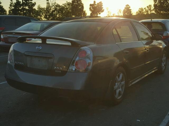 1N4AL11DX6N432311 - 2006 NISSAN ALTIMA S CHARCOAL photo 4