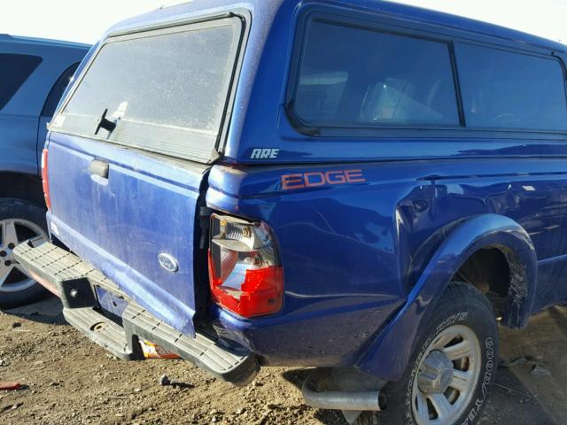 1FTYR14UX5PA14367 - 2005 FORD RANGER SUP BLUE photo 9