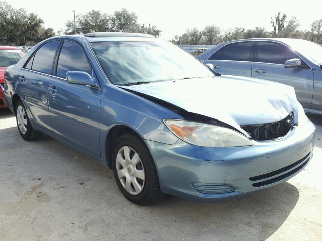 4T1BE32KX4U882640 - 2004 TOYOTA CAMRY LE BLUE photo 1