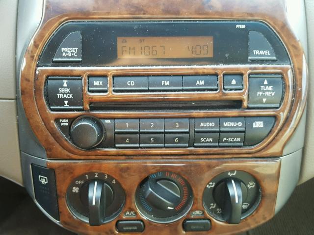 1N4AL11D44C141800 - 2004 NISSAN ALTIMA BAS GOLD photo 9