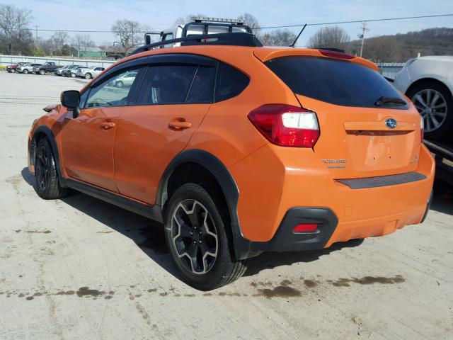 JF2GPAGC7E8312410 - 2014 SUBARU XV CROSSTR ORANGE photo 3