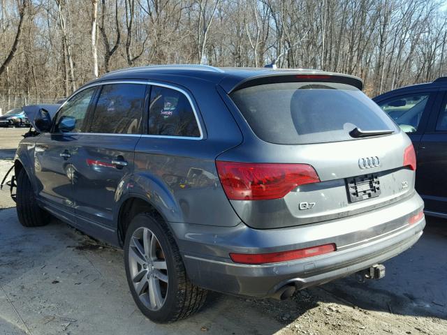 WA1LMAFEXCD009452 - 2012 AUDI Q7 PREMIUM GRAY photo 3