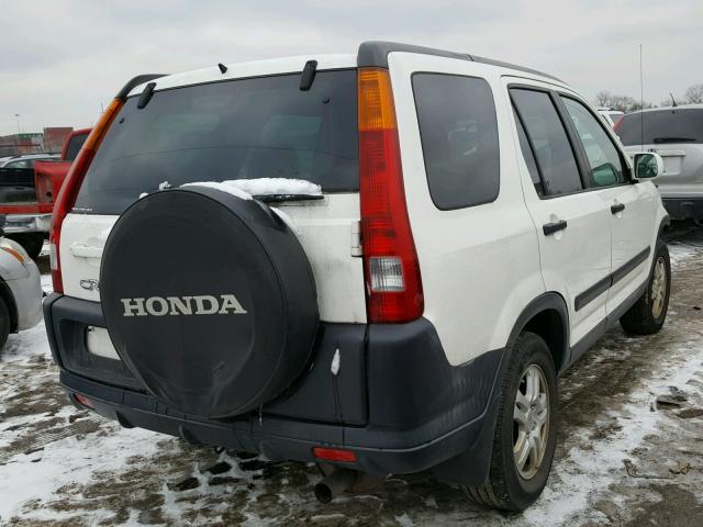 SHSRD78864U210861 - 2004 HONDA CR-V EX WHITE photo 4