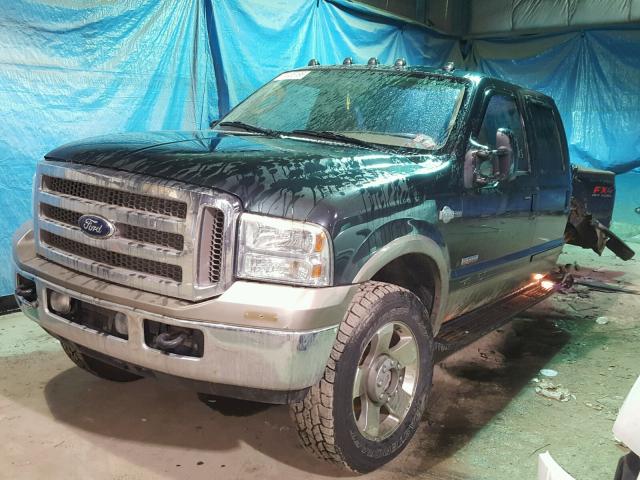 1FTSW21P36EC67028 - 2006 FORD F250 SUPER BLACK photo 2