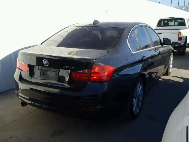WBA3B1C50FK139446 - 2015 BMW 320 I BLACK photo 4