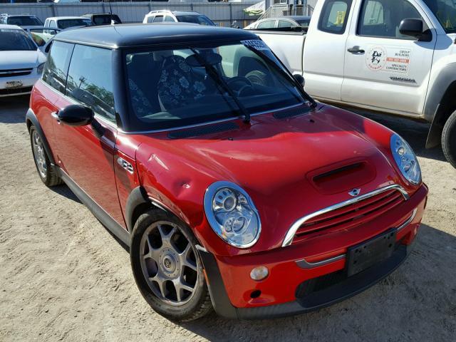 WMWRE33596TJ38240 - 2006 MINI COOPER S RED photo 1