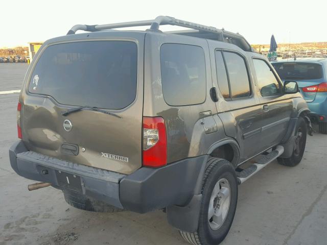 5N1ED28T92C557975 - 2002 NISSAN XTERRA XE TAN photo 4