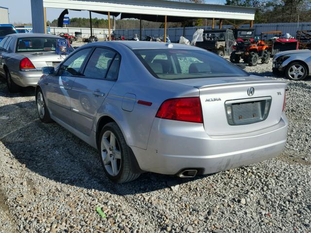 19UUA66264A070677 - 2004 ACURA TL SILVER photo 3