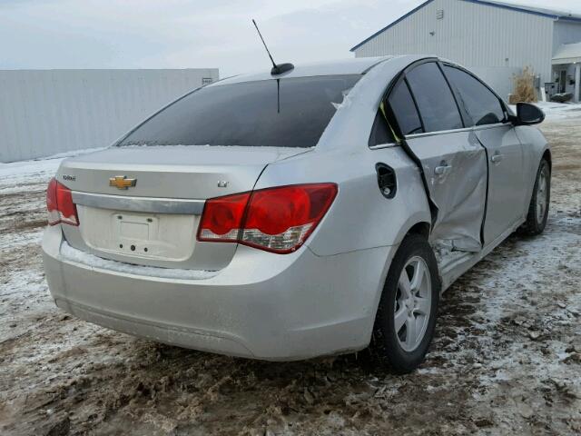 1G1PE5SB7G7201867 - 2016 CHEVROLET CRUZE LIMI SILVER photo 4