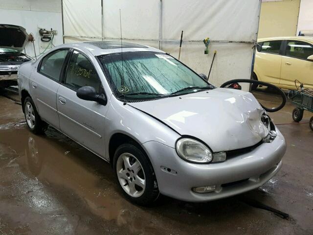 1B3ES46C61D123659 - 2001 DODGE NEON SE SILVER photo 1